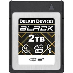 Delkin 2TB BLACK CFexpress Type B 4.0 Memory Card