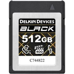 Delkin 512GB BLACK CFexpress Type B 4.0 Memory Card