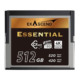 Exascend 512GB CFX Series CFast 2.0 Memory Card