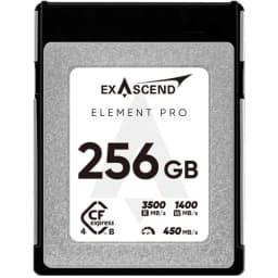 Exascend 256GB Element Pro CFexpress 4.0 Type B Memory Card