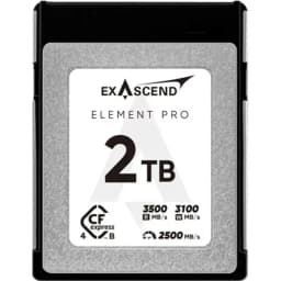 Exascend 2TB Element Pro CFexpress 4.0 Type B Memory Card