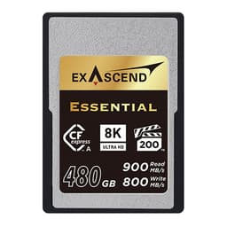 Exascend 480GB Essential Series CFexpress Type A Memory Card