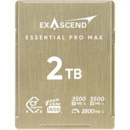 Exascend 2TB Essential Pro Max CFexpress 4.0 Type B Memory Card