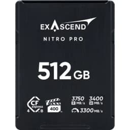 Nitro Pro = Exascend flagship (3750/3400 MB/s, PCIe Gen4). B&H $999.99 plausible vs Impulse Cameras $789.90 — bucket median skewed by non-flagship cards. Keep price; SFTP confirms within 4h