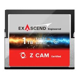 Exascend 1TB ZCAM CFast 2.0 Memory Card