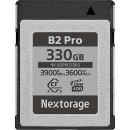 Nextorage 330GB NX-B2PRO CFexpress 4.0 Type B Memory Card