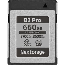Nextorage 660GB NX-B2PRO CFexpress 4.0 Type B Memory Card