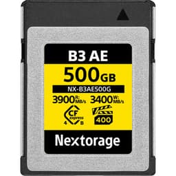 Nextorage 500GB NX-B3AE CFexpress 4.0 Type B Memory Card