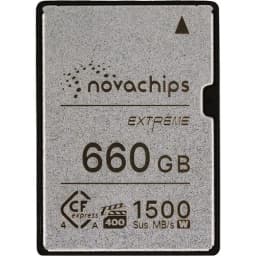 Novachips 660GB Extreme Series CFexpress 4.0 Type A Memory Card