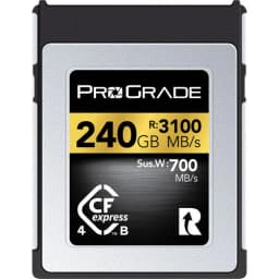 ProGrade 240GB CFexpress 4.0 Type B Gold Memory Card