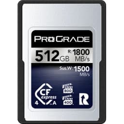 ProGrade 512GB CFexpress 4.0 Type A Iridium Memory Card