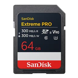 SanDisk 64GB Extreme PRO UHS-II SDXC Memory Card