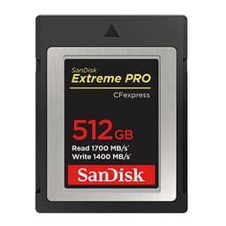 SanDisk 512GB Extreme PRO CFexpress Type B Memory Card