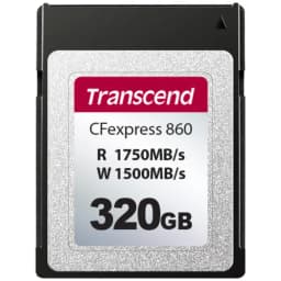 Transcend 320GB CFexpress 860 Type B Memory Card