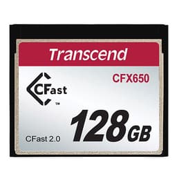 Transcend CFX650 128GB CFast 2.0 Flash Memory Card